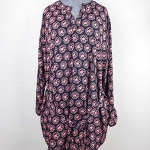 Full Moon Segura Tie Waist Maternity Blouse